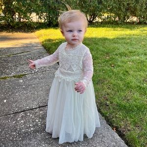 Bohemian Lace Dress size 12 month